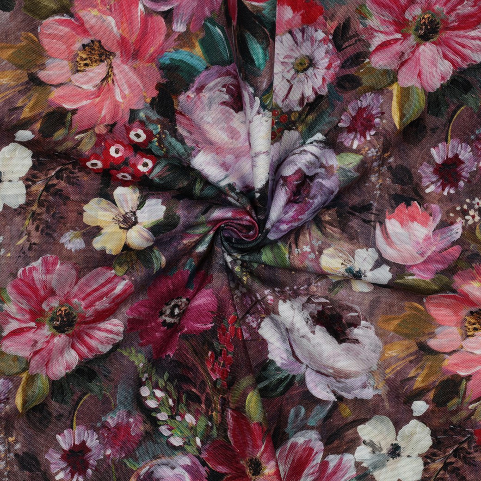 CANVAS DIGITAL FLOWERS MAUVE (high resolution) #3