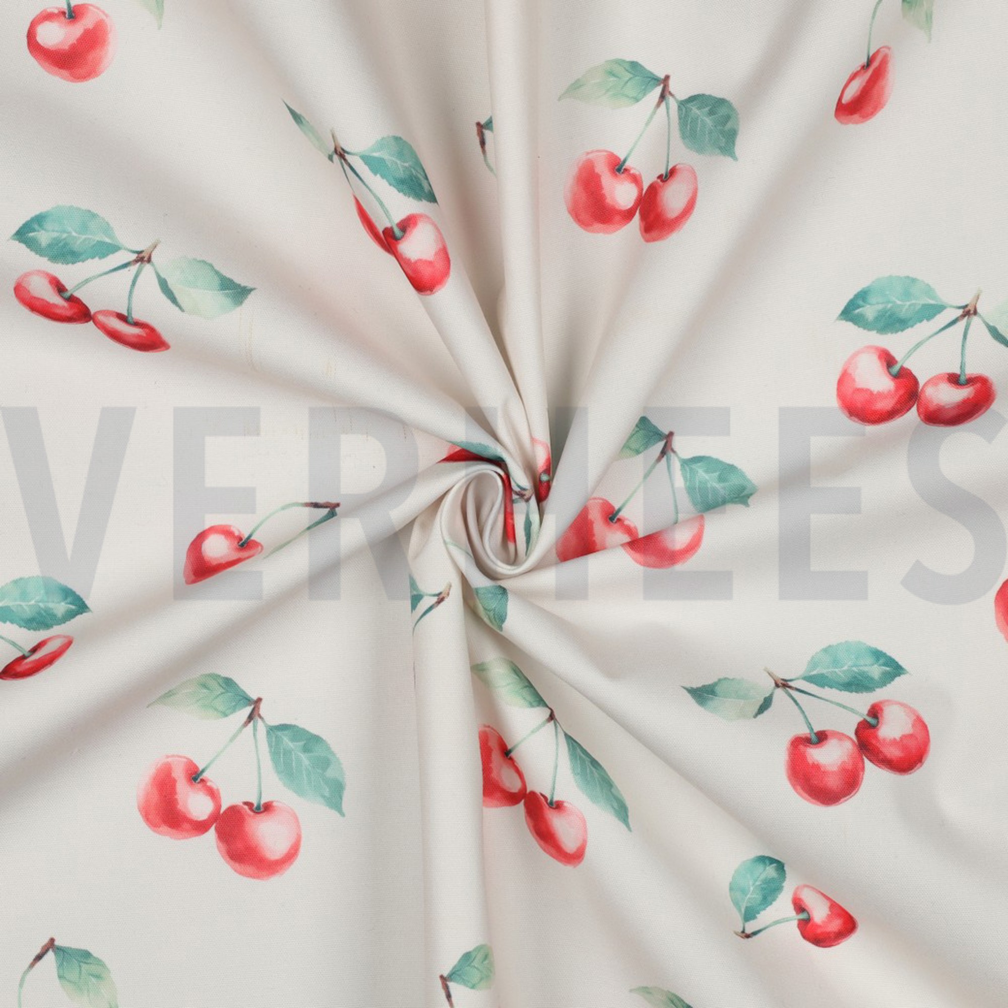 TABLECLOTH DIGITAL WATERPROOF CHERRIES WHITE (high resolution) #3