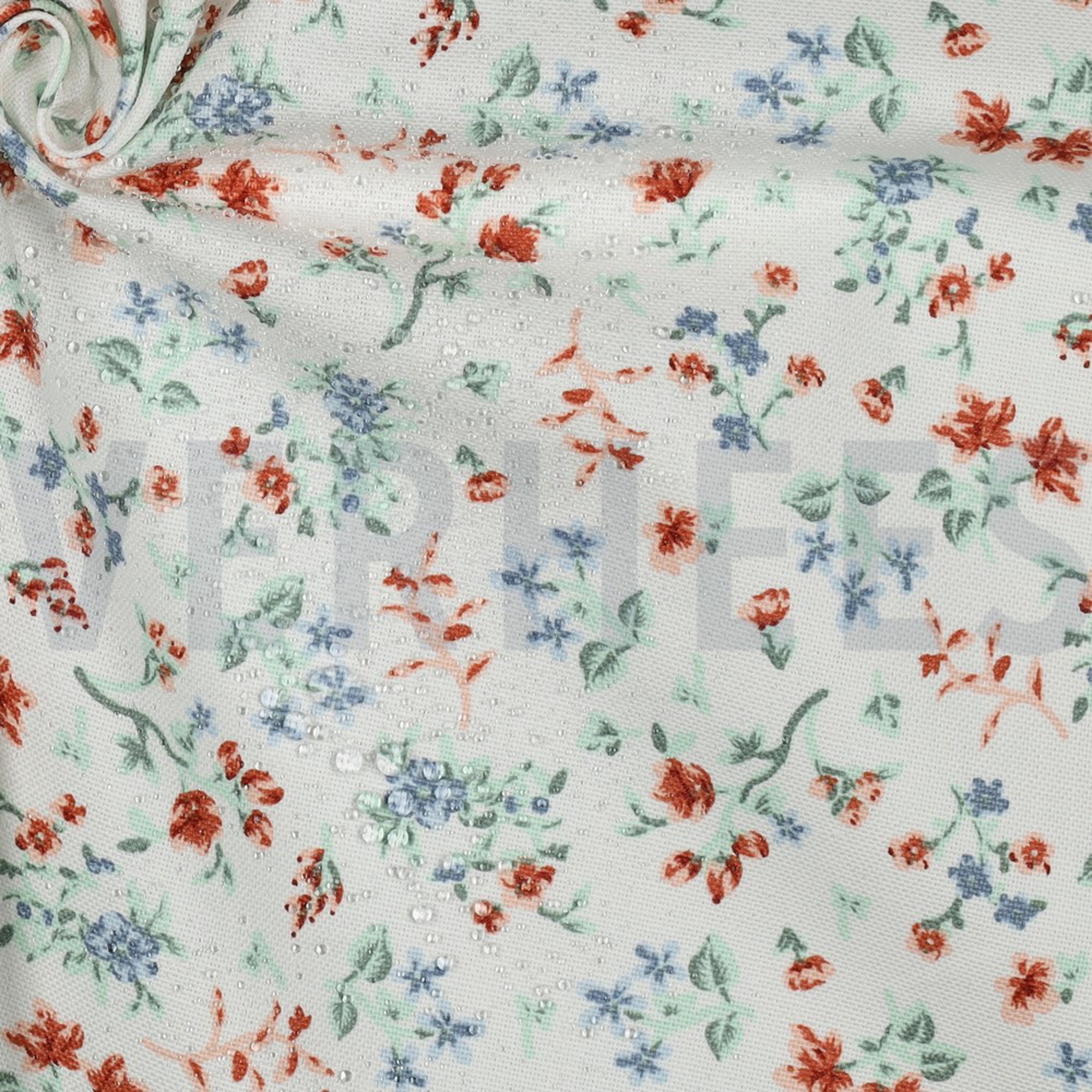 CANVAS WATERPROOF FLOWERS WHITE (high resolution) #3