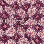 CANVAS SLUB DIGITAL ORNAMENT LAVENDER (thumbnail) #3