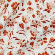 DOUBLE GAUZE DIGITAL FLOWERS BLACK (thumbnail) #3