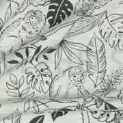 JERSEY MELANGE MONKEYS ECRU MELANGE (thumbnail) #3