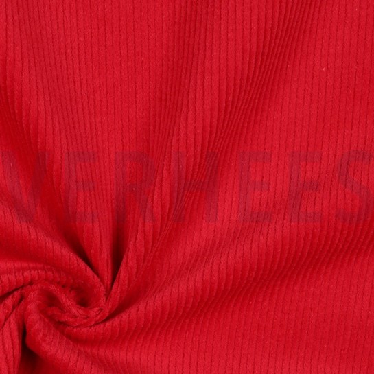 GEWASCHEN CORD 8W STRETCH ROT #7