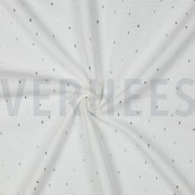DOUBLE GAUZE FOIL STRIPES OFF WHITE/GOLD (thumbnail) #3