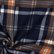 FLANNEL PLAID NAVY/RUST (thumbnail) #3