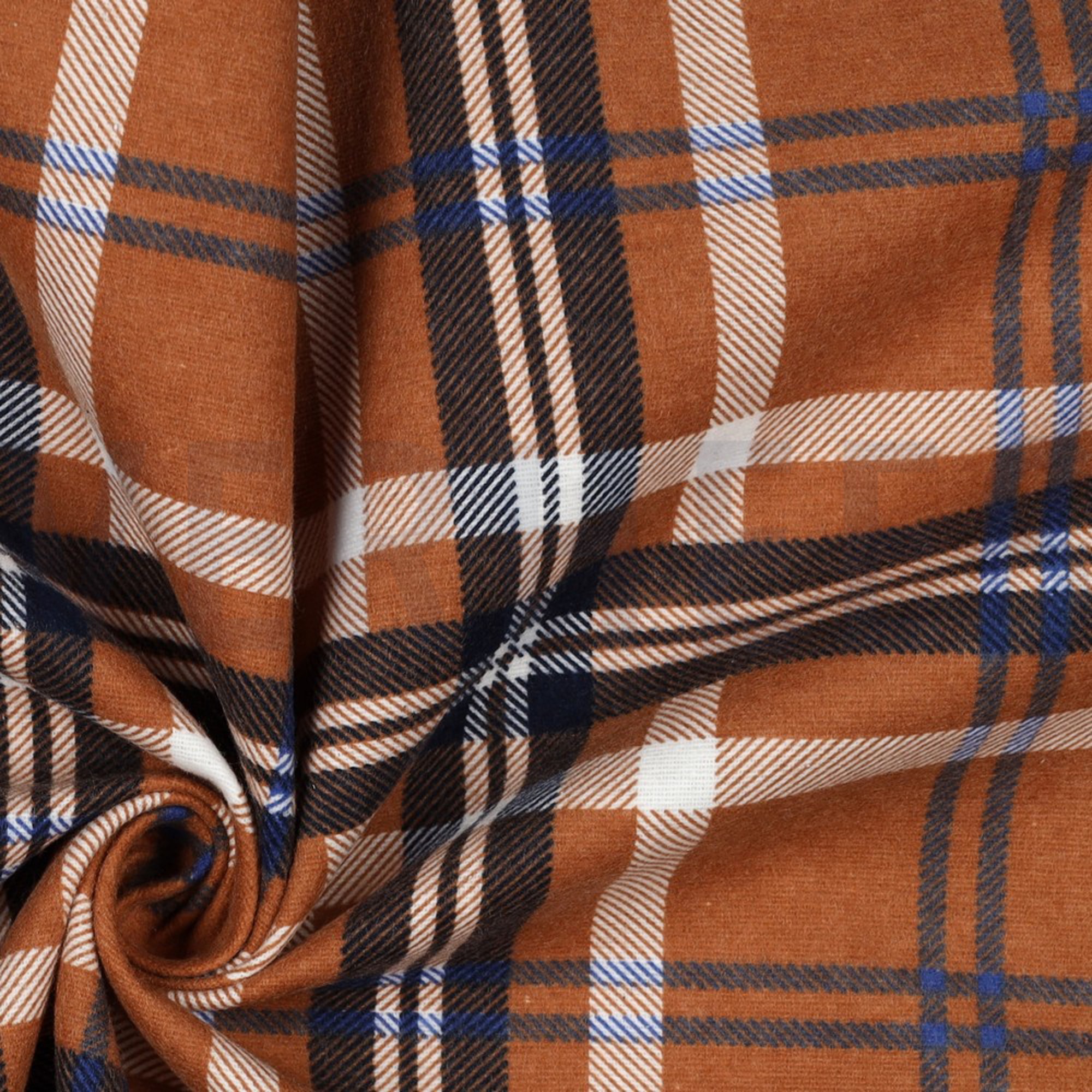 FLANNEL PLAID RUST (high resolution) #3