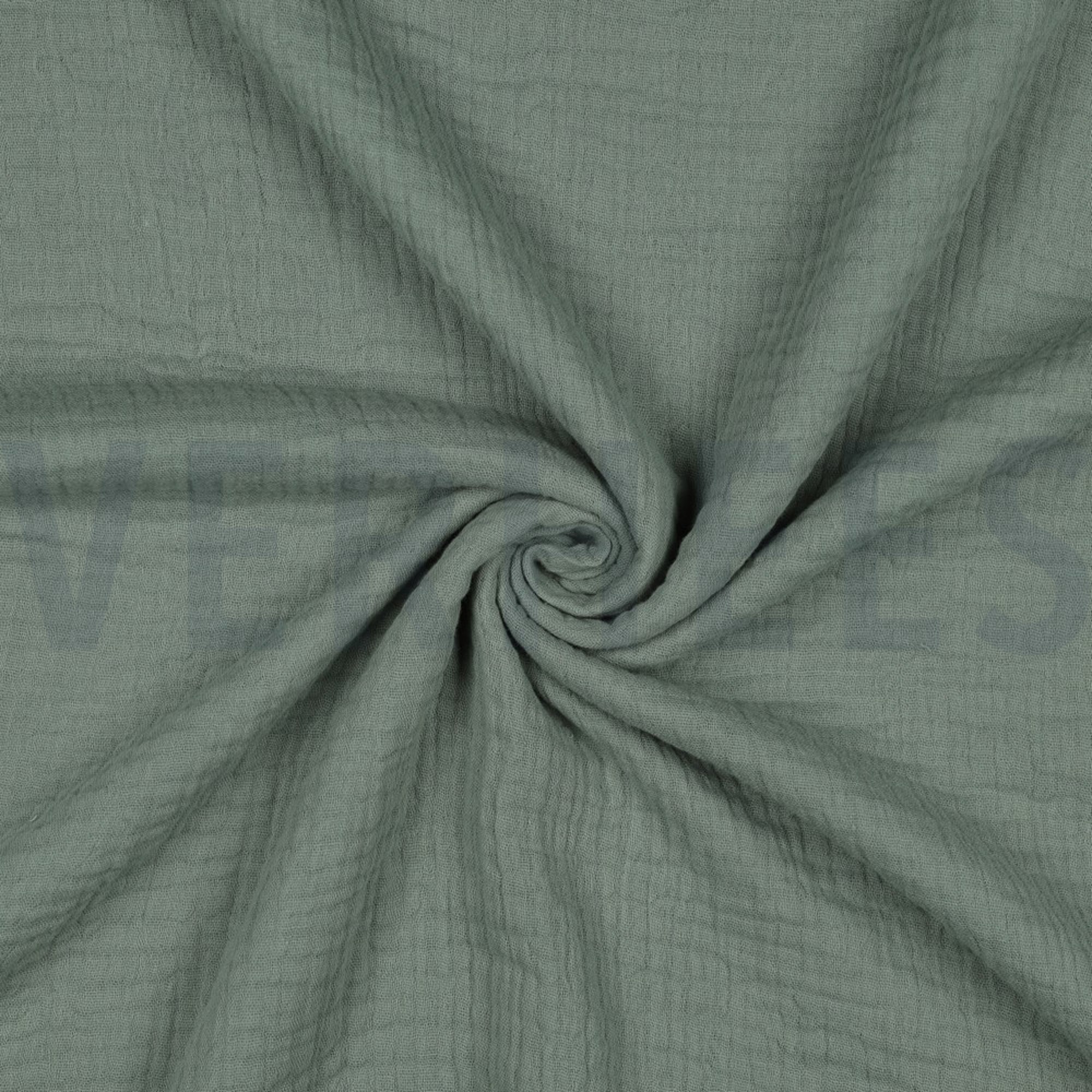 TRIPLE GAUZE GOTS OLD GREEN (high resolution) #3