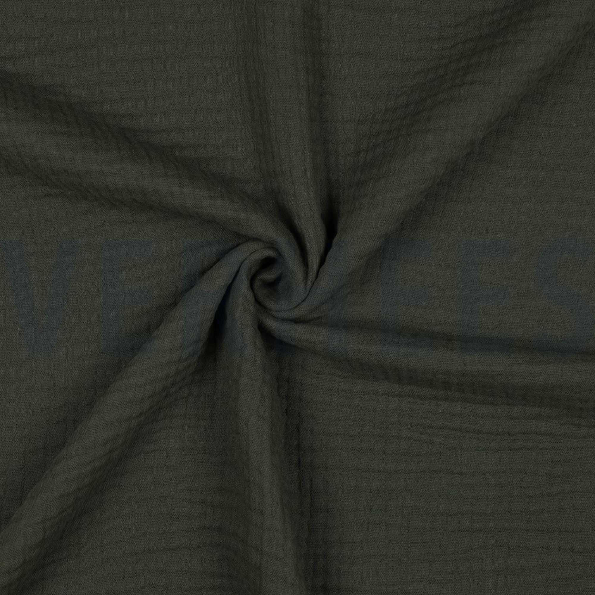 TRIPLE GAUZE GOTS DARK GREEN (high resolution) #3