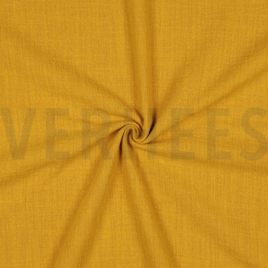 COTTON SLUB WASHED OCHRE #3