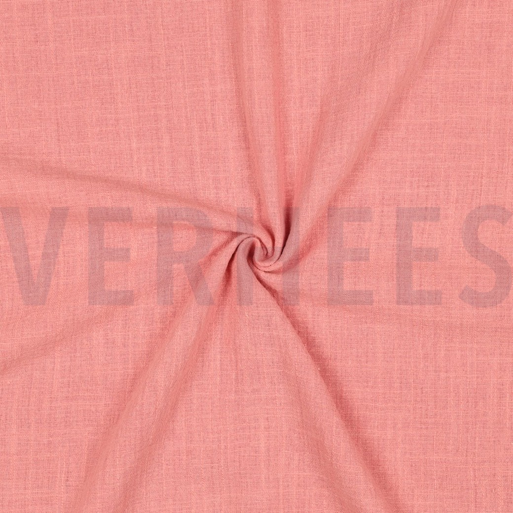 COTTON SLUB WASHED ROSE #3