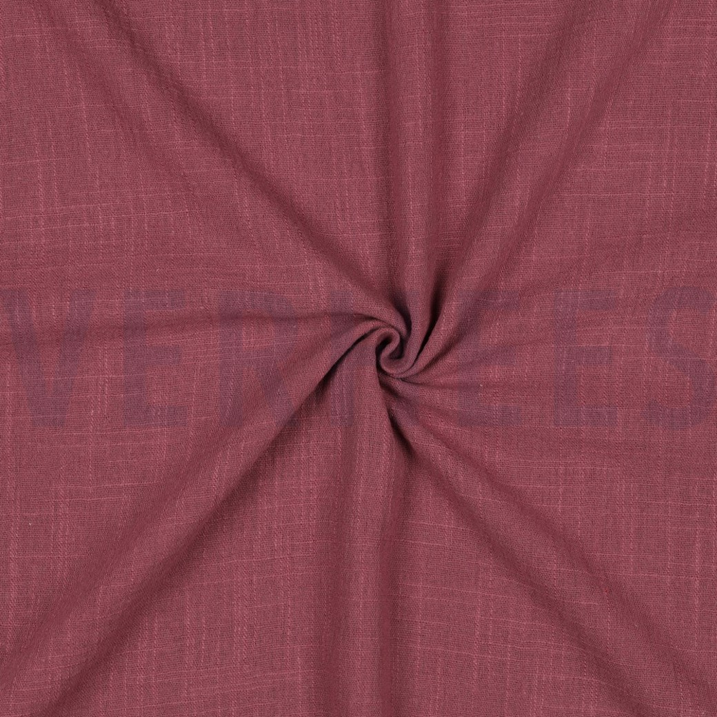 COTTON SLUB WASHED MAUVE #3