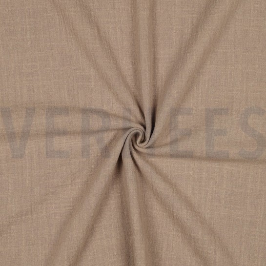 BAUMWOLLE SLUB GEWASCHEN SAND #7