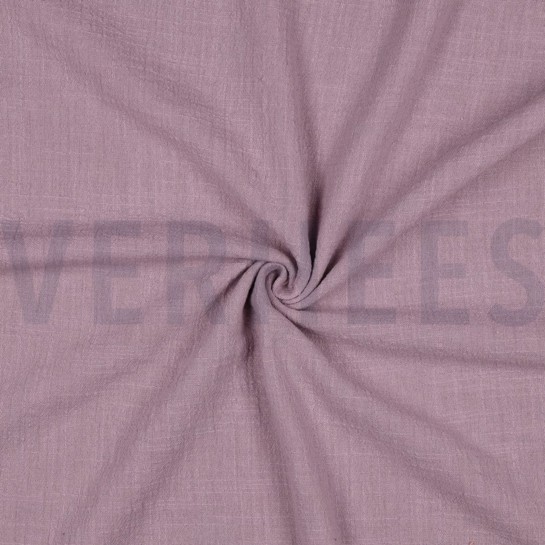 COTTON SLUB WASHED LILAC #7