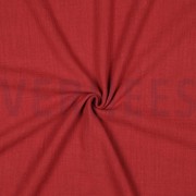 COTTON SLUB WASHED WINE RED (thumbnail) #3
