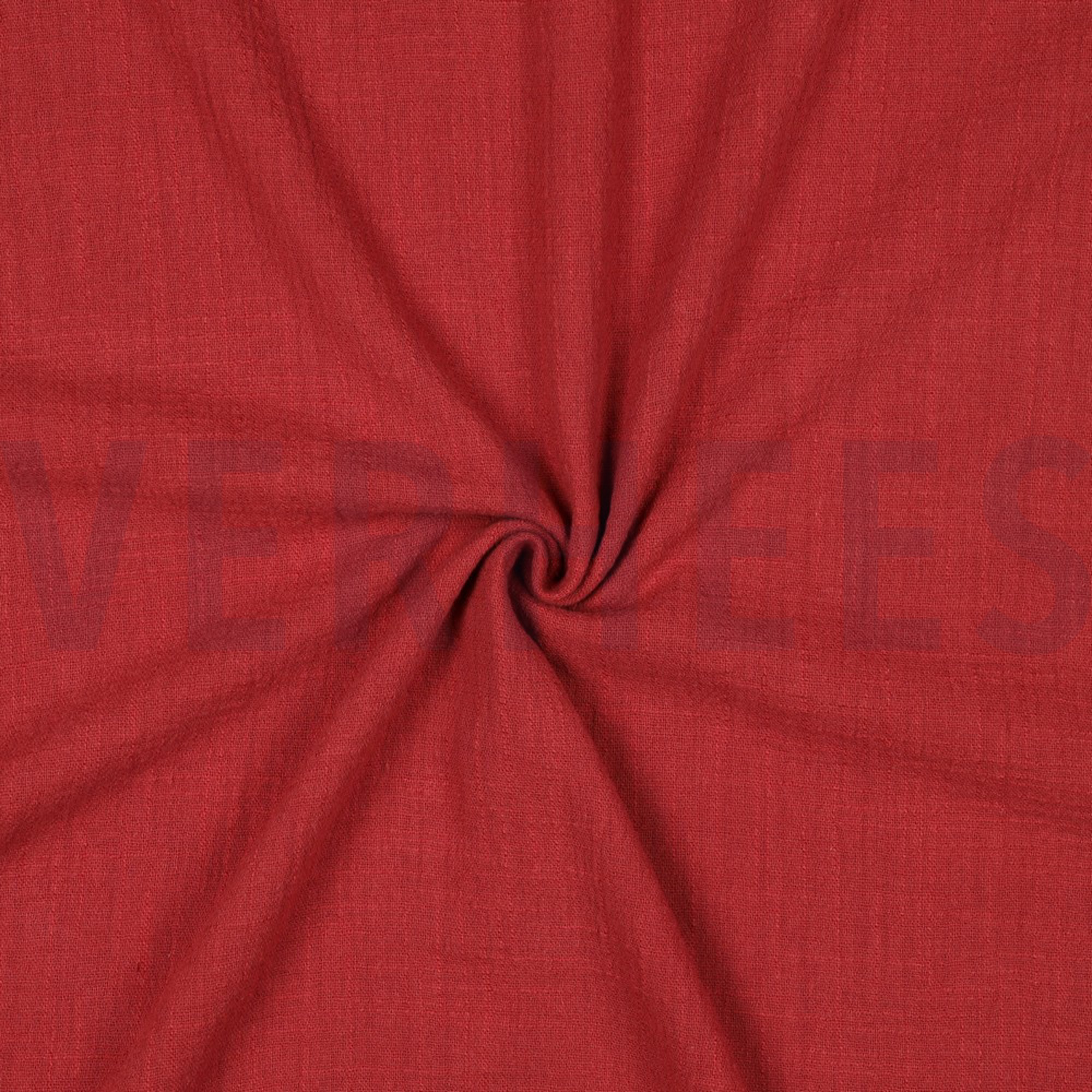 COTTON SLUB WASHED WINE RED (high resolution) #3
