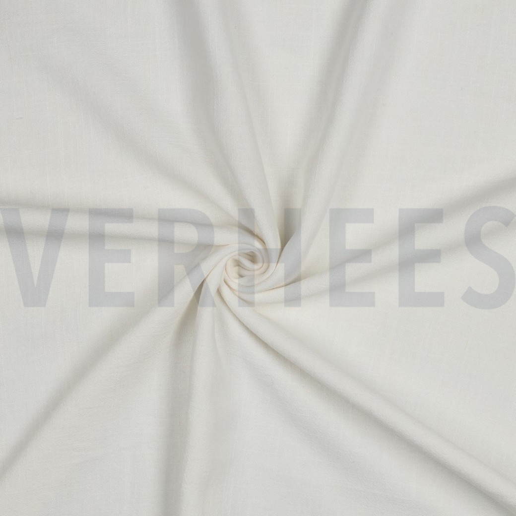 LINEN VISCOSE WASHED OFF WHITE #3