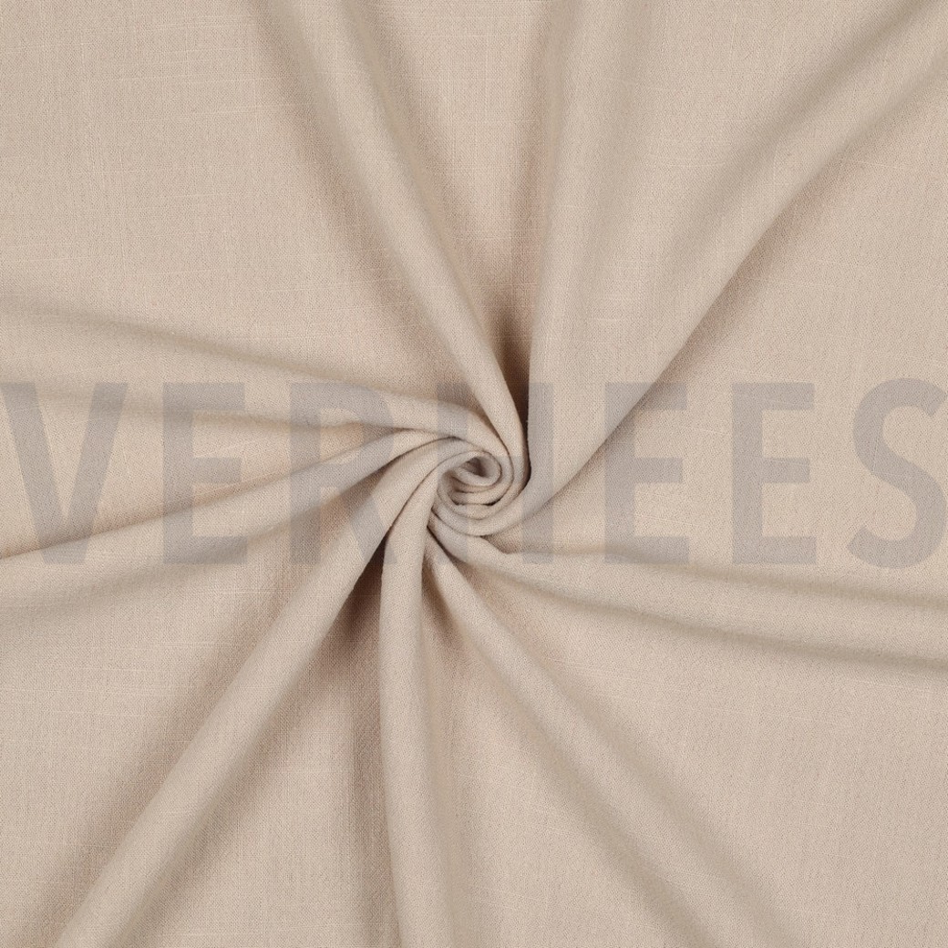 LINEN VISCOSE WASHED BEIGE #3