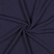 LINEN VISCOSE WASHED NAVY (thumbnail) #3