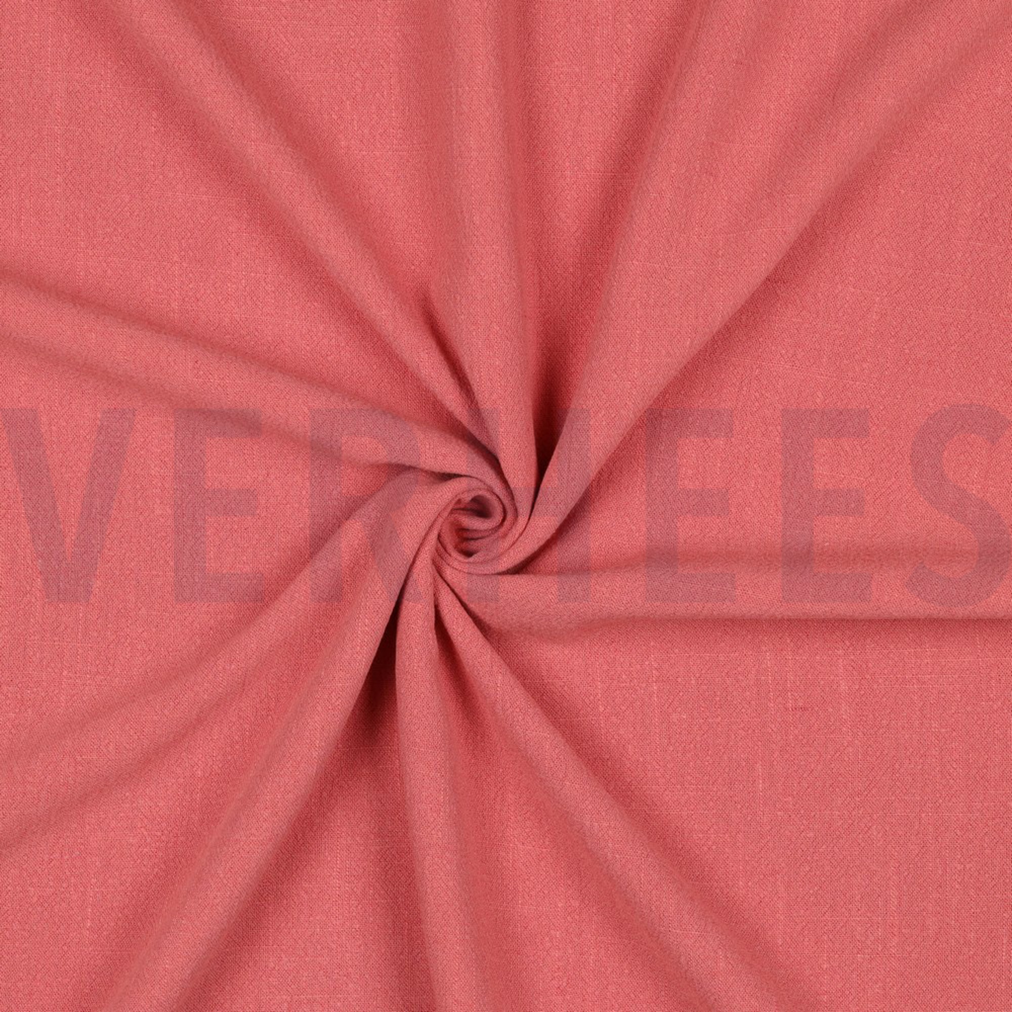 LINEN VISCOSE WASHED CORAL (high resolution) #3
