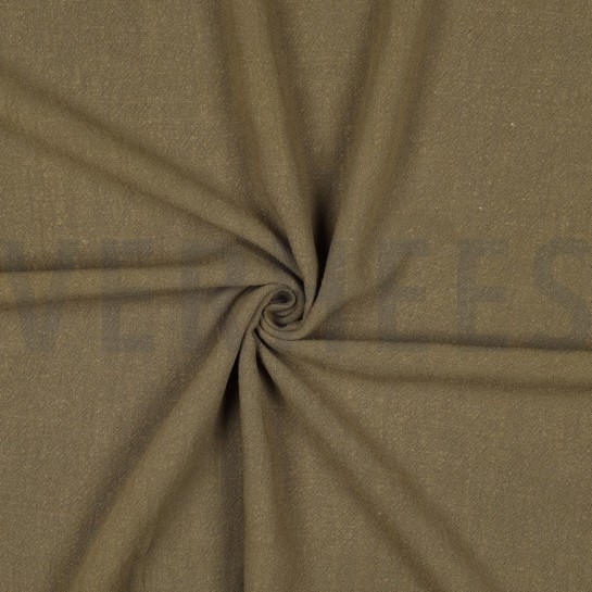 LINEN VISCOSE WASHED OLIVE #7