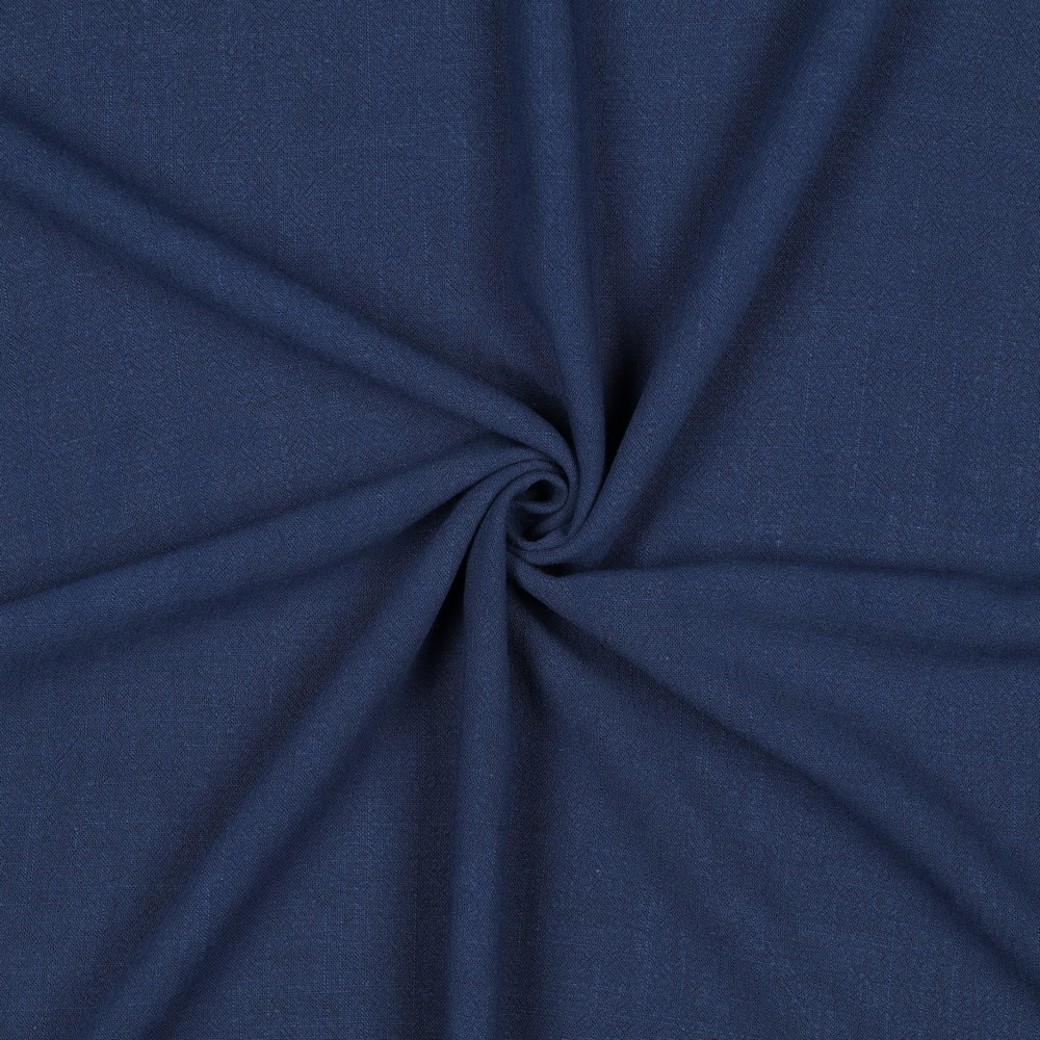 LINEN VISCOSE WASHED MARINE #3