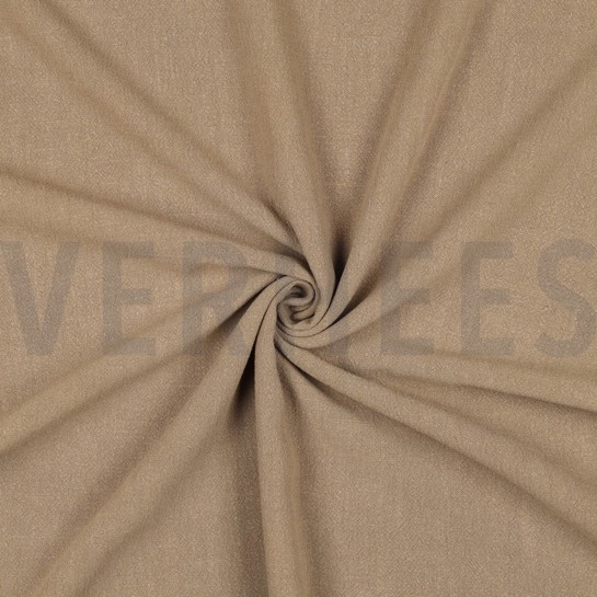 LEINEN VISKOSE GEWASCHEN ERDFARBE #7