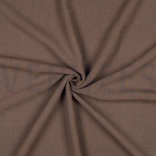 LEINEN VISKOSE GEWASCHEN HELLBRAUN #7