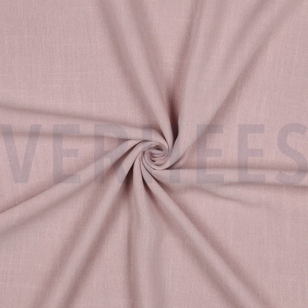 LINEN VISCOSE WASHED OLD ROSE #3
