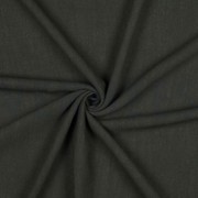 LINEN VISCOSE WASHED ARMY GREEN (thumbnail) #3