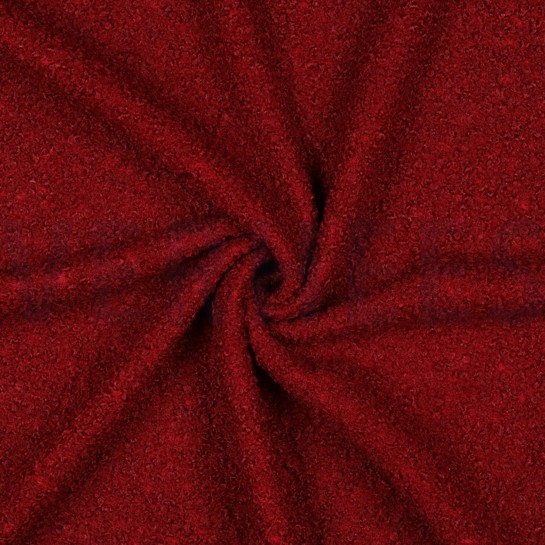 BOUCLÉ WINE RED #7