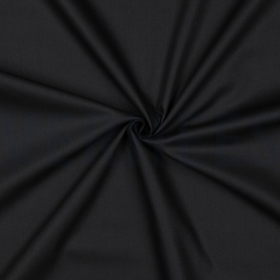 POPLIN GOTS BLACK #7