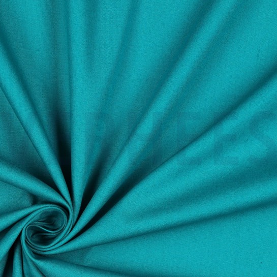 POPLIN GOTS PETROL #7