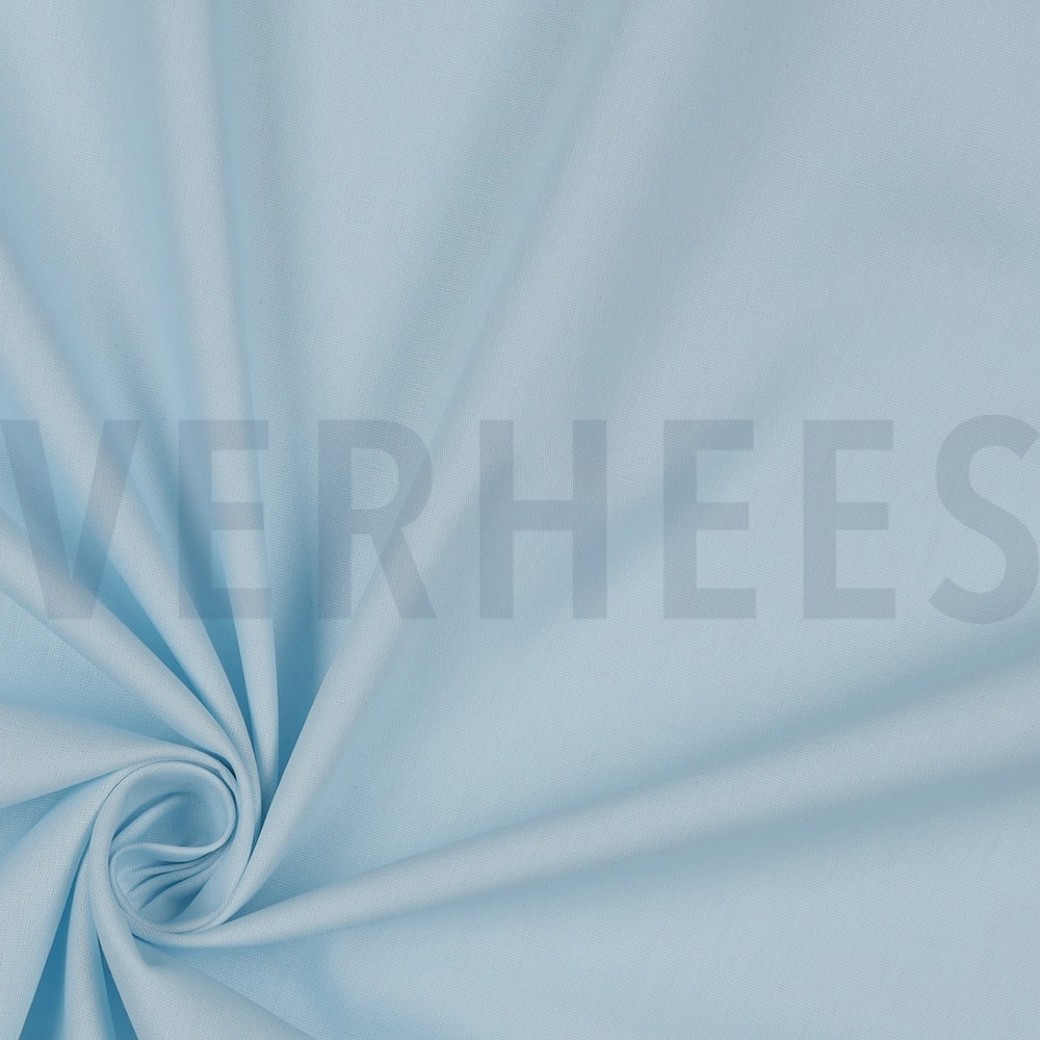 POPLIN GOTS LIGHT BLUE #3