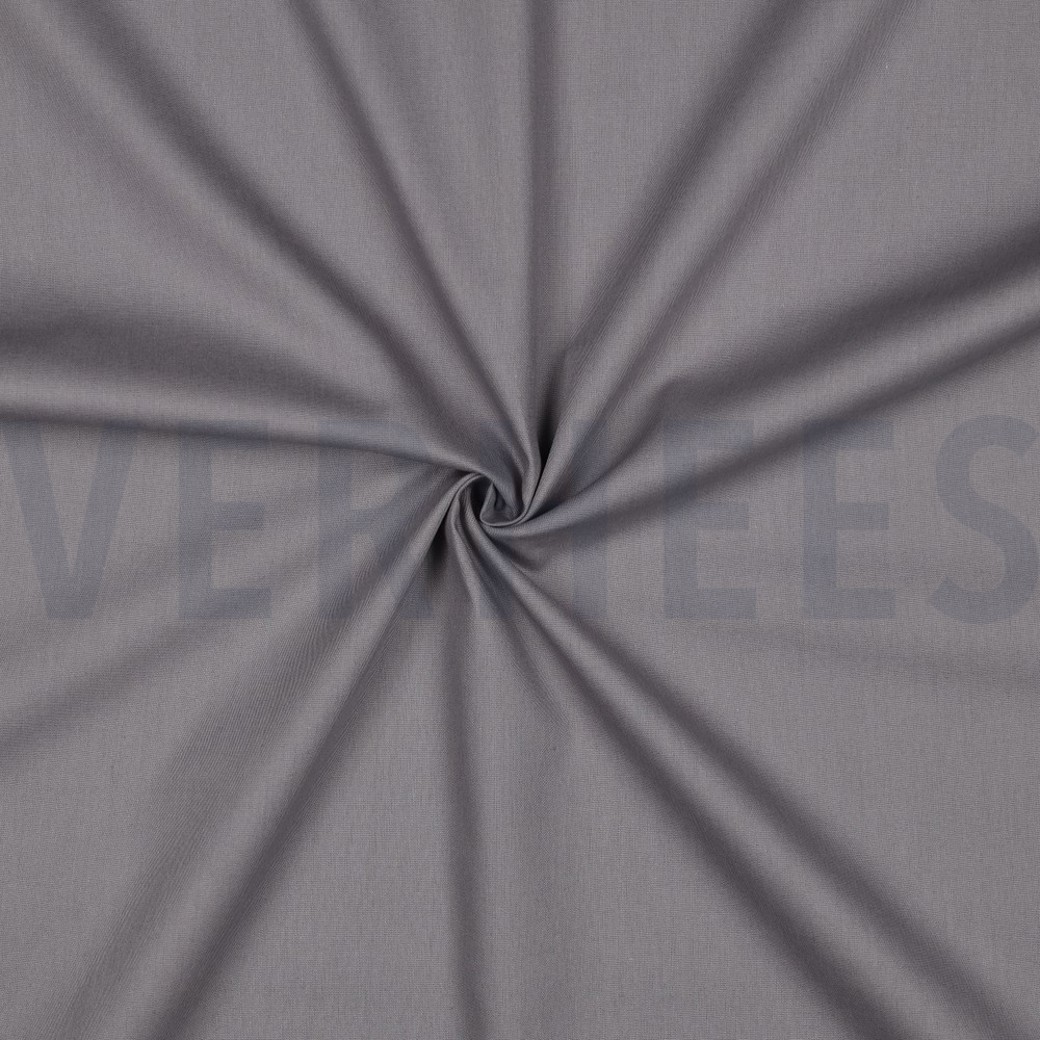 POPLIN GOTS GREY #3