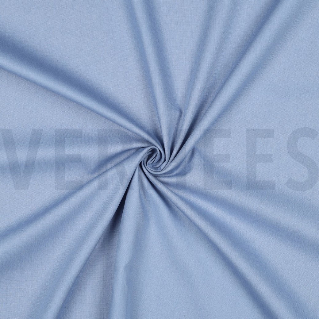 POPLIN GOTS BLUE SHADOW #3
