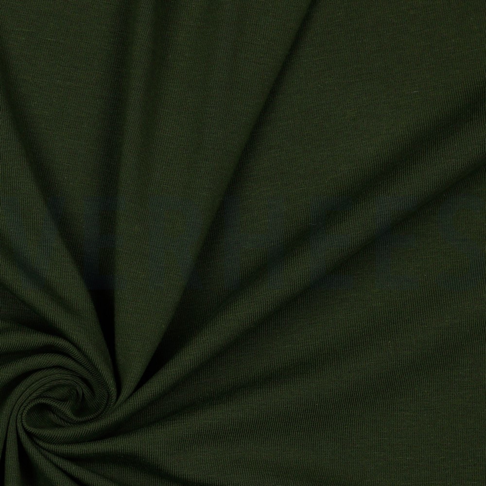 JERSEY GOTS DARK FOREST GREEN (high resolution) #3