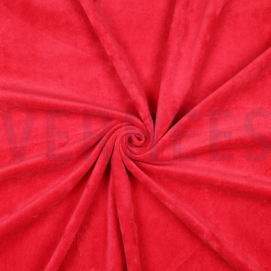 NICKI VELOURS DUNKELROT #7