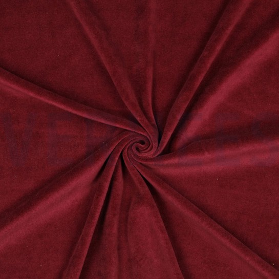 NICKI VELOURS BORDEAUXROT #7