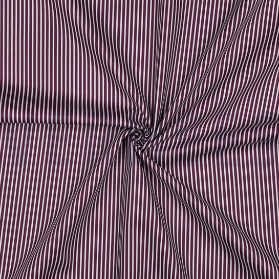 POPLIN STRIPES PURPLE #7