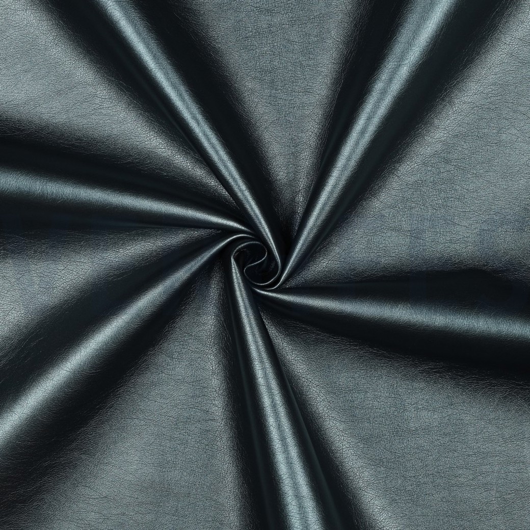 FAUX LEATHER SEA GREEN METALLIC #3