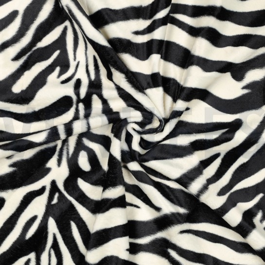 VELBOA ZEBRA ECRU / SCHWARZ #7