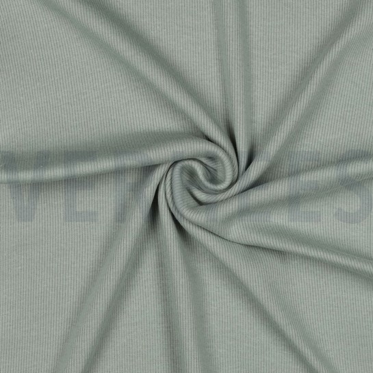 RIB TUBE GOTS OLD GREEN #7