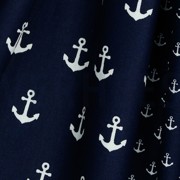 POPLIN ANCHOR NAVY (thumbnail) #3