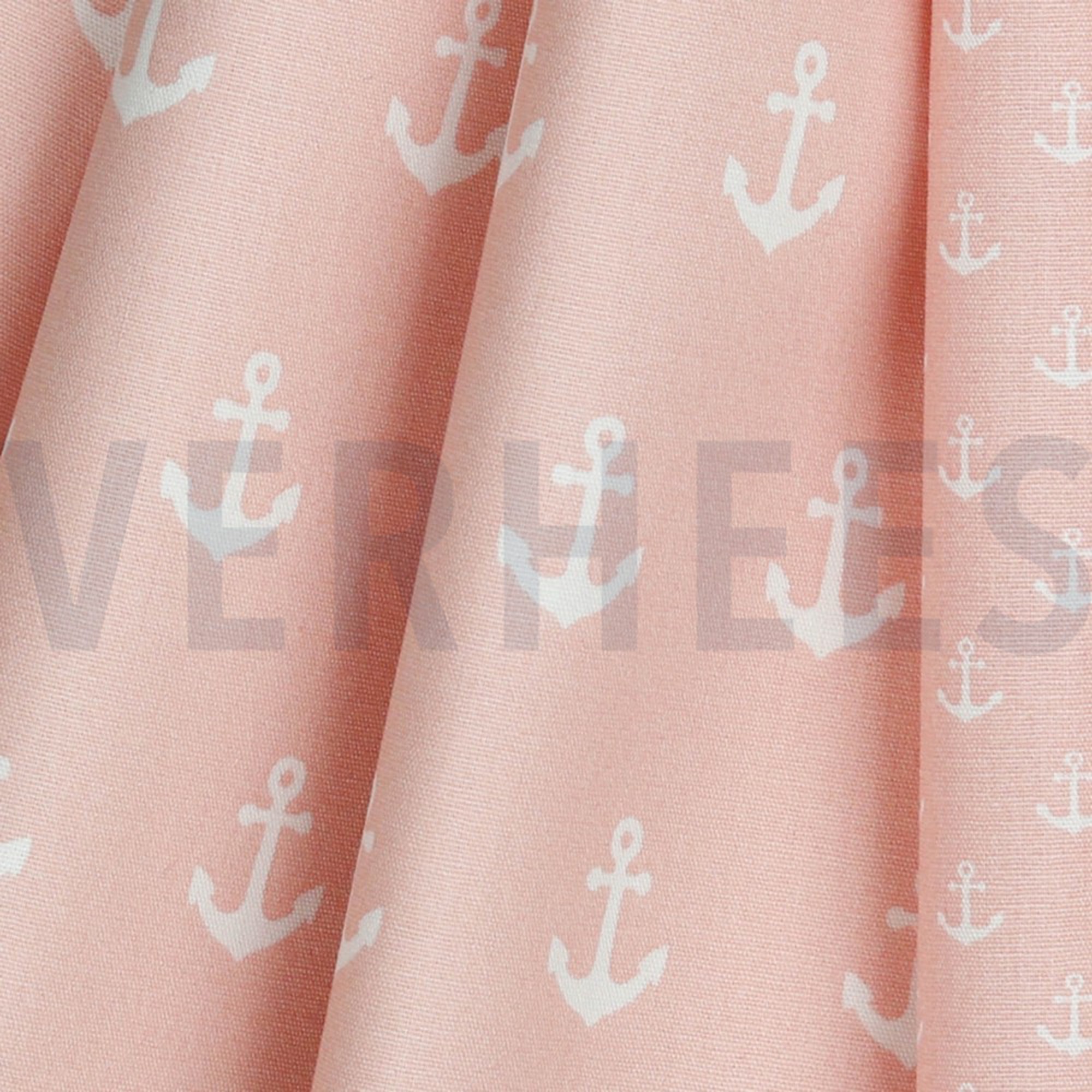 POPLIN ANCHOR OLD ROSE (high resolution) #3