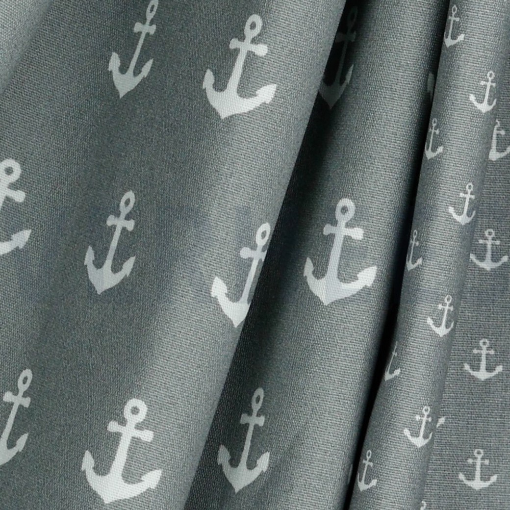 POPLIN ANCHOR GREY #3