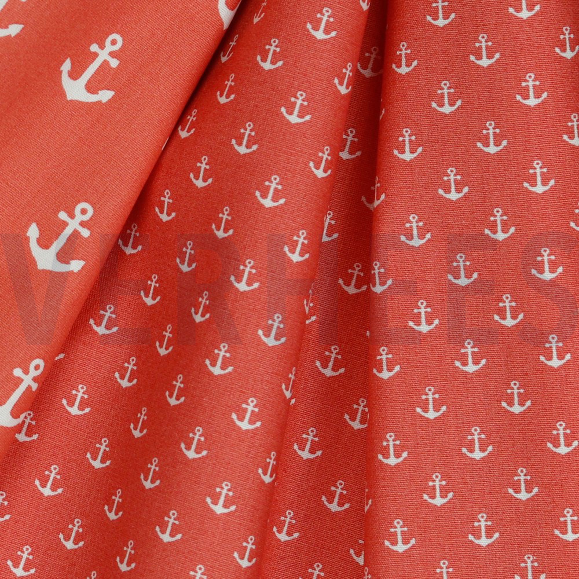 POPLIN ANCHOR CORAL (high resolution) #3