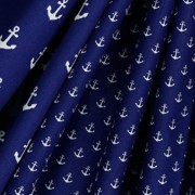 POPLIN PETIT ANCHOR COBALT (thumbnail) #3