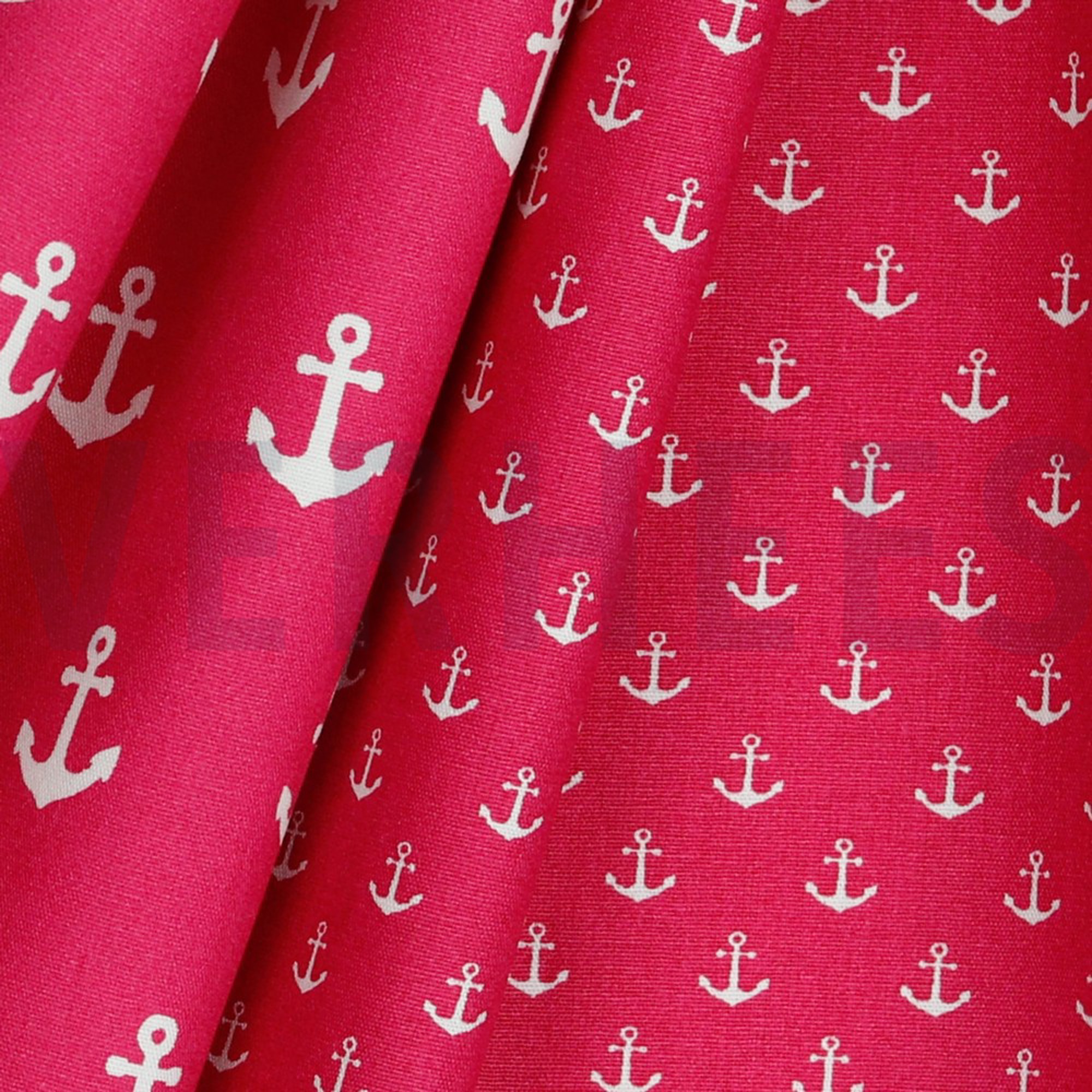 POPLIN PETIT ANCHOR PINK (high resolution) #3