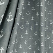POPLIN PETIT ANCHOR GREY (thumbnail) #3