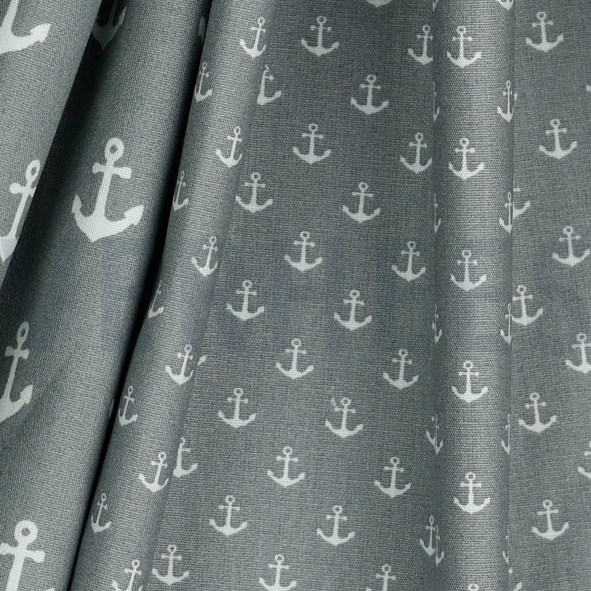 POPLIN PETIT ANCHOR GREY (high resolution) #3